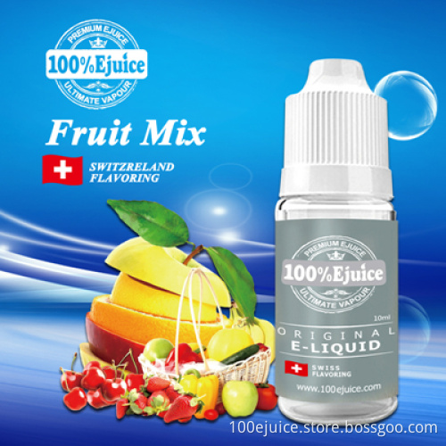 Competitive 10ml Fruit Mix E Liquids Professional Exporter